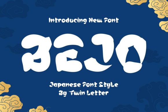 Bejo: A Unique Display Typeface for Modern Digital Design