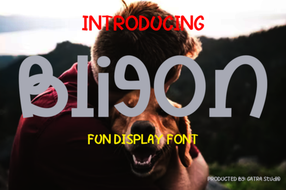Bligon: A Display Font with Bold Character and Quiet Precision