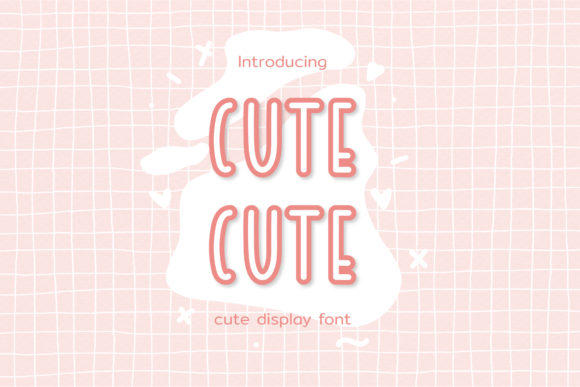 Boost Your Brand's Charm with the Cute Cute Display Font
