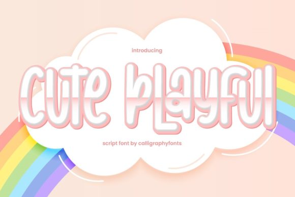 Cute Playful Font: A Maker's Favorite Design Tool