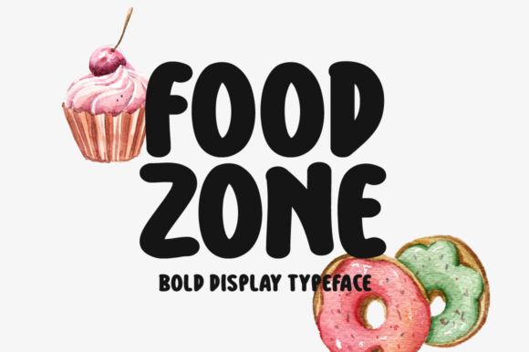 Food Zone Font: A Friendly Typeface for Digital Brands