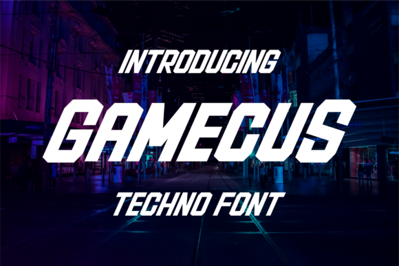 Gamecus: A Display Font Built for Bold Personality