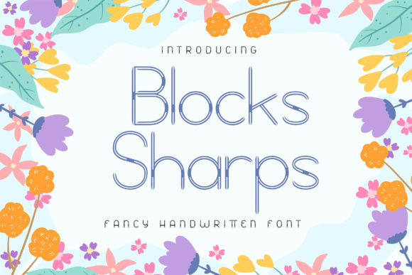 How Block Sharps Font Can Add Cute Polish to Your Brand