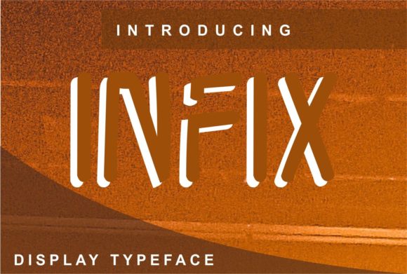 Infix: A Display Font for Refined Editorial Projects