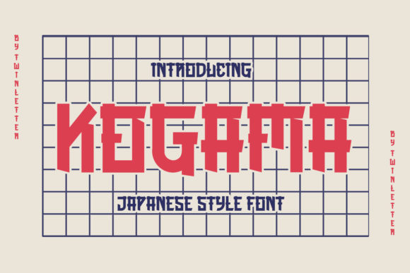 Kogama: The Japanese Inspired Display Font for Your Business Brand
