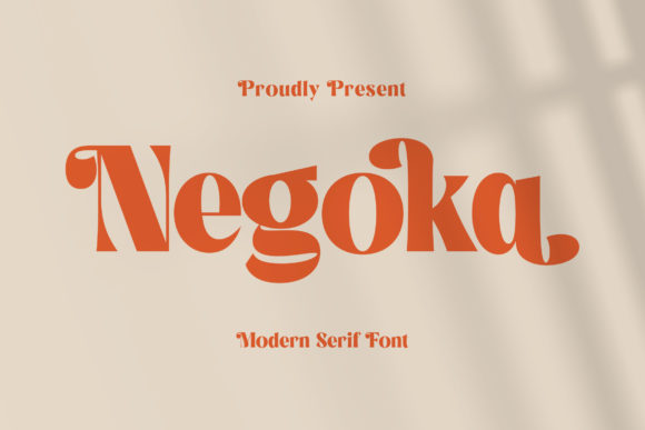 Negoka: A Display Font Built for Editorial Confidence