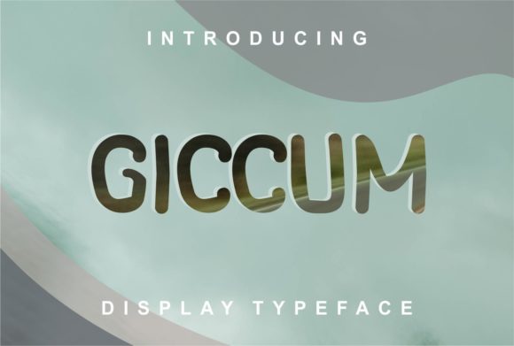 Putting Giccum Font to the Test in a Real Branding Project