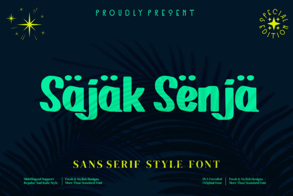 Sajak Senja: Choosing a Font for Quiet Moments