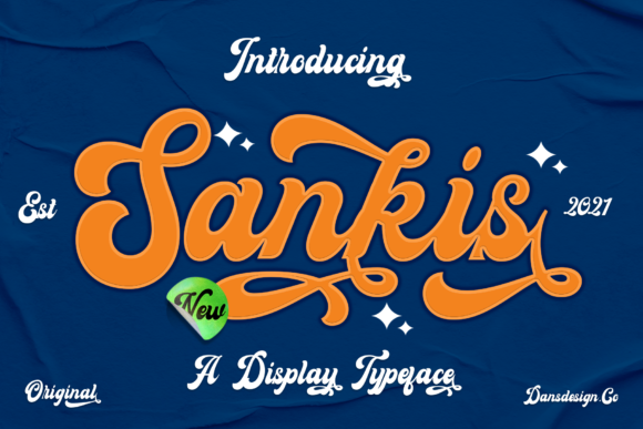 Sankis Font: A Designer's Guide to Bold Retro Branding