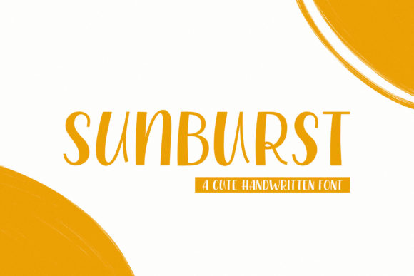 Sunburst: A Friendly Display Font for Modern Web Design