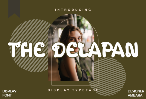 The Delapan Font: A Casual Display Typeface for Adaptable Brands