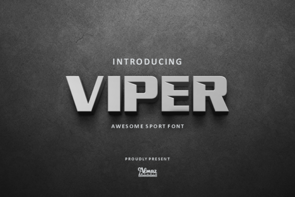 Viper Font: Modern Edge for Editorial Design